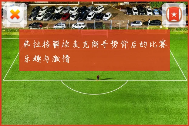 弗拉格解读麦克朗手势背后的比赛乐趣与激情